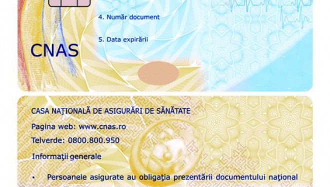Romanii vor primi cardul de sanatate din iulie 2014.
