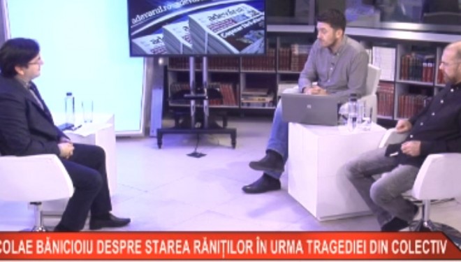 Ministrul Sănătăţii, Nicolae Bănicioiu, despre starea răniţilor în urma tragediei din clubul Colectiv Ministrul Sănătăţii, Nicolae Bănicioiu, despre starea răniţilor în urma tragediei din clubul Colectiv