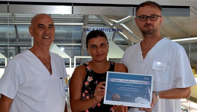 Spitalul Sanador primeste diploma de excelenta pentru rezultate exceptionale in chemoembolizarea hepatica cu microsfere absorbabile TANDEM Spitalul Sanador primeste diploma de excelenta pentru rezultate exceptionale in chemoembolizarea hepatica cu microsfere absorbabile TANDEM