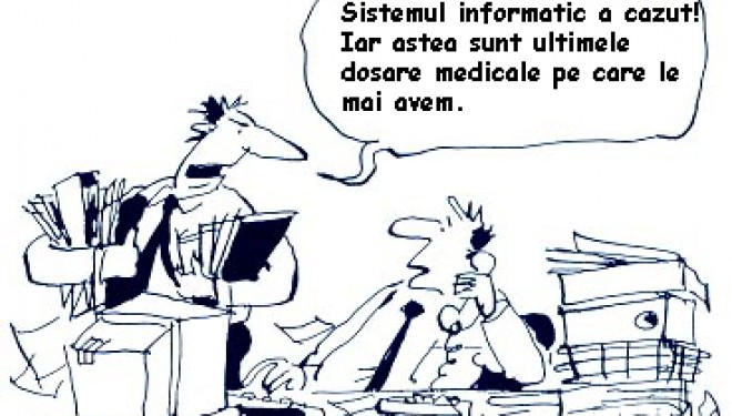 Sistemul informatic al unui spital a cedat. Toată baza de date din 2015 şi până acum a fost pierdută. Sistemul informatic al unui spital a cedat. Toată baza de date din 2015 şi până acum a fost pierdută.