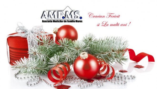AMFMS va ureaza Craciun Fericit si La Multi Ani! AMFMS va ureaza Craciun Fericit si La Multi Ani!