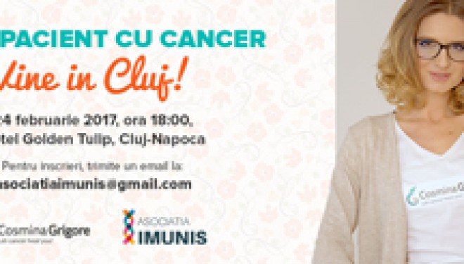 Seminarul Noul Pacient cu Cancer in Cluj Napoca: pacientii vorbesc despre cum a adus cancerul echilibrul in viata lor Seminarul Noul Pacient cu Cancer in Cluj Napoca: pacientii vorbesc despre cum a adus cancerul echilibrul in viata lor
