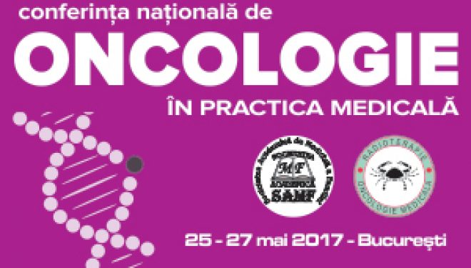 Conferința Națională de Oncologie în Practica Medicală are loc în perioada 25-27 mai Conferința Națională de Oncologie în Practica Medicală are loc în perioada 25-27 mai