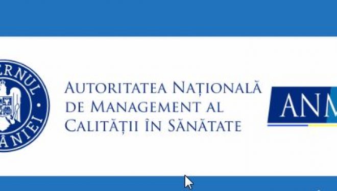 Comunicat CMR – ANMCS AUTORITATEA NATIONALA DE MANAGEMENT AL CALITATII IN SANATATE