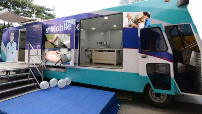 Mini-spitale mobile pentru zonele defavorizate