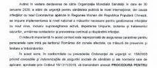 Guvernul Romaniei: Procedura de eliberare a concediilor medicale in caz de carantina.