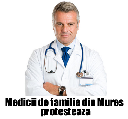 medicii de familie din mures protesteaza 1